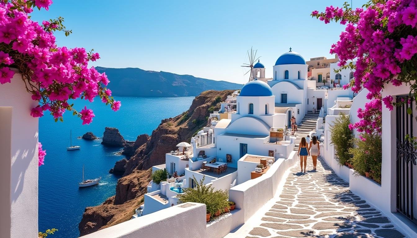 Comment s&rsquo;est passée notre visite de Santorin ?