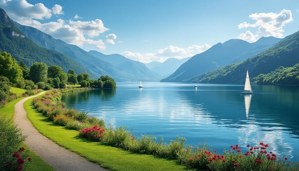 découvrez le charme du lac de divonne, un lieu idéal pour la détente, les activités en plein air et des moments inoubliables en famille ou entre amis.