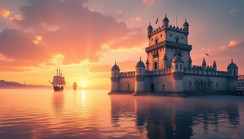 découvrez la tour de belém, symbole historique et gardienne des récits fascinants des grandes découvertes portugaises. explorez son histoire et son importance culturelle.