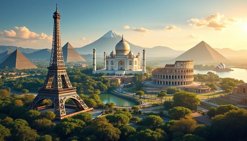 découvrez les plus beaux monuments du monde, emblèmes d'histoire et d'architecture à travers les continents. un voyage fascinant à ne pas manquer !