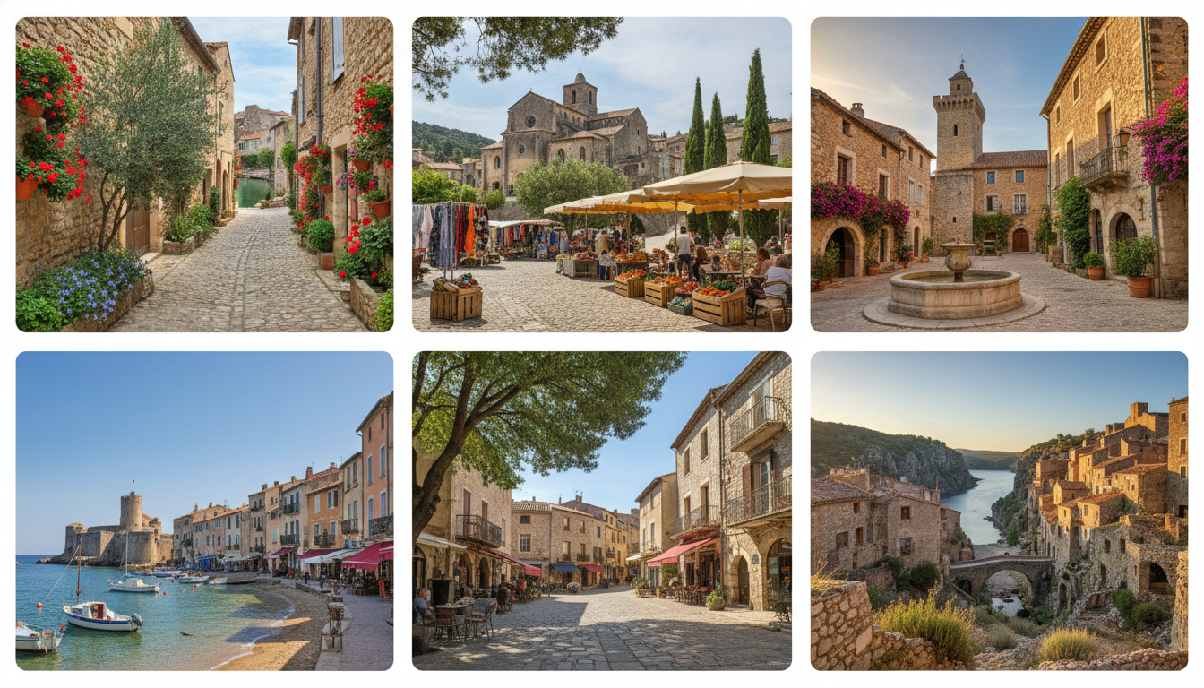 Quels sont les 6 plus beaux villages à découvrir autour de La Grande Motte ?