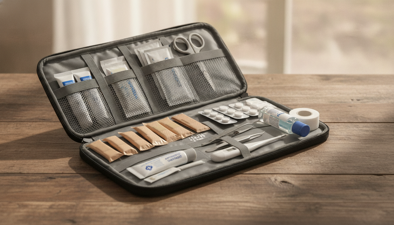 Que faut-il mettre dans sa trousse à pharmacie de voyage ?