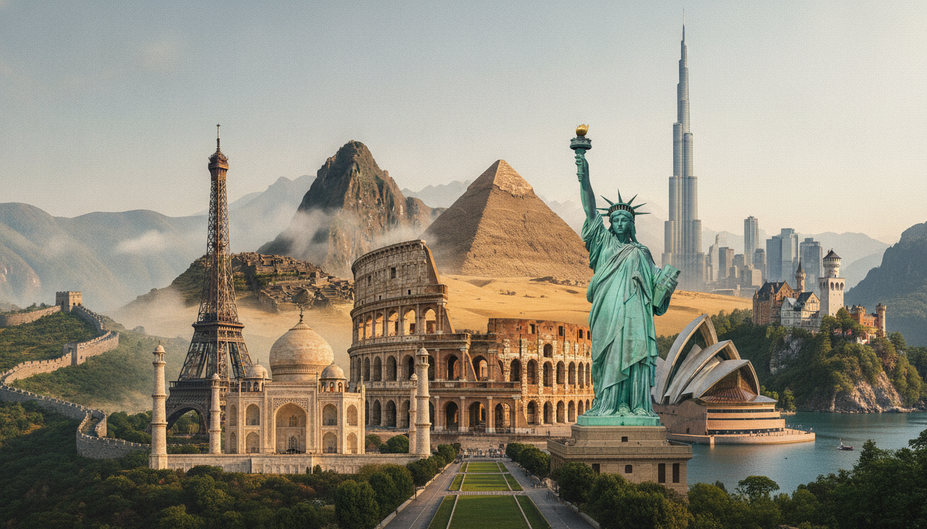 Quels sont les 10 plus beaux monuments du monde ?