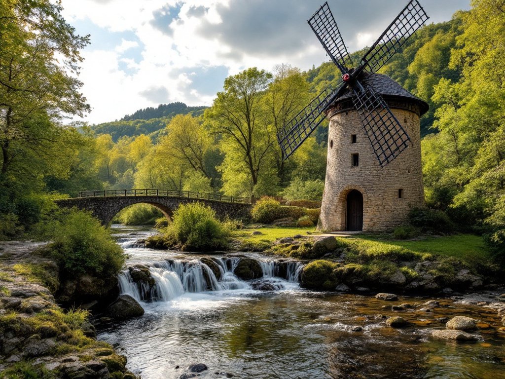 Le moulin de Tiourre : une randonnée magnifique en Ardèche