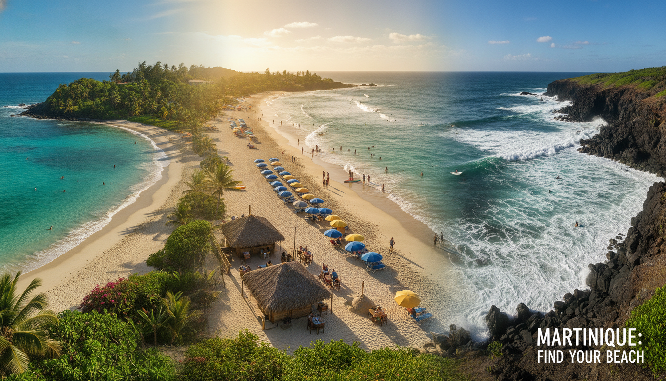Quelle plage de la Martinique choisir en fonction de vos envies ?