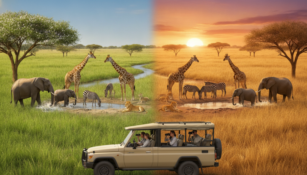 découvrez les meilleures saisons pour partir en safari en tanzanie afin de profiter pleinement de la faune spectaculaire et des paysages uniques.